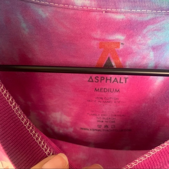 VINTAGE TIE DYE ASPHALT GRAPHIC TEE - Picture 2 of 8